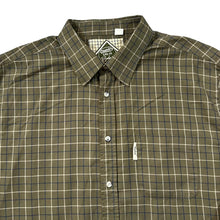 Load image into Gallery viewer, RYDALE &quot;Gransmoor&quot; Classic Khaki Green Country Plaid Check Long Sleeve Cotton Shirt
