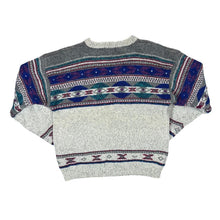 Load image into Gallery viewer, Vintage WOOLRICH Multi Patterned Wool Knit Crewneck Sweater Jumper
