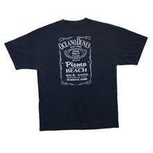 Load image into Gallery viewer, Early 00&#39;s PISMO BEACH KICK SAND &quot;Ocean Dunes&quot; Surfer Skate Y2K Spellout Graphic T-Shirt
