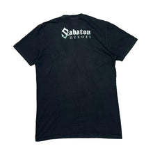 Load image into Gallery viewer, SABATON &quot;Heroes&quot; Graphic Spellout Power Heavy Metal Music Band T-Shirt
