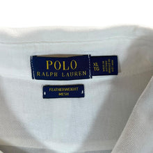 Load image into Gallery viewer, Polo Ralph Lauren &quot;Featherweight Mesh&quot; White Long Sleeve Button-Up Cotton Shirt

