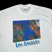 Load image into Gallery viewer, Deadstock Vintage 90&#39;s Screen Stars LOS ANGELES Souvenir Spellout Graphic Single Stitch T-Shirt
