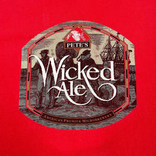 Load image into Gallery viewer, Vintage 90’s Hanes PETE’S WICKED ALE Microbrewery Beer Promo Single Stitch T-Shirt
