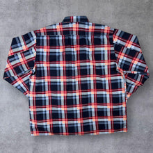 Load image into Gallery viewer, Vintage Johaj Red Grey Black White Plaid Check Long Sleeve Cotton Shirt
