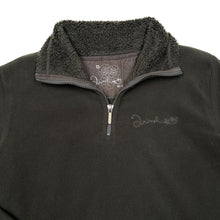 Load image into Gallery viewer, Early 00’s ANIMAL Embroidered Mini Logo Surfer 1/4 Zip Fleece Pullover Sweatshirt
