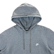 Load image into Gallery viewer, NIKE Classic Embroidered Mini Logo Grey Pullover Hoodie
