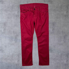 Load image into Gallery viewer, Carhartt "W' Texas Pant" Classic Red Straight Leg Regular Fit Chino Trousers
