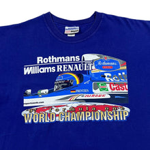 Load image into Gallery viewer, Vintage ROTHMANS WILLIAMS RENAULT "1997 Formula One World Championship" F1 Graphic T-Shirt
