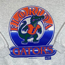 Load image into Gallery viewer, Vintage Lee (1994) FLORIDA GATORS College Spellout Graphic Grey Sweatshirt
