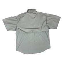 Load image into Gallery viewer, Vintage 90's COLUMBIA PFG Performance Fishing Khaki Cotton Short Sleeve Utility Shirt
