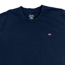 Load image into Gallery viewer, REEBOK CLASSIC Embroidered Mini Logo Navy Blue Short Sleeve T-Shirt
