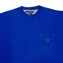 Load image into Gallery viewer, Vintage TOMMY HILFIGER Classic Embroidered Crest Logo Pocket Cotton T-Shirt
