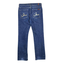 Load image into Gallery viewer, 7 FOR ALL MANKIND &quot;Standard&quot; Made In USA Blue Denim Jeans
