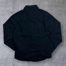Load image into Gallery viewer, Sixth June Cowboy Western Black Cotton Popper Long Sleeve Shirt
