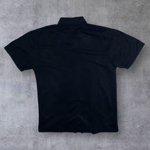 Load image into Gallery viewer, Vintage Identic Gothic Tribal Y2K Embroidered Motif Black Short Sleeve Shirt
