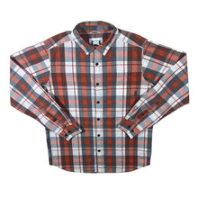 Load image into Gallery viewer, Columbia Sportswear Red Grey White Plaid Check Long Sleeve Cotton Shirt
