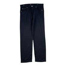 Load image into Gallery viewer, BOSS HUGO BOSS &quot;Alabama&quot; Classic Black Corduroy Cord Trousers Bottoms
