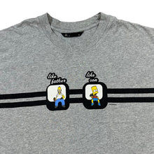 Load image into Gallery viewer, Vintage BHS (1999) THE SIMPSONS &quot;Like Father Like Son&quot; Character TV Show Graphic T-Shirt
