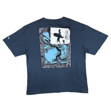 Load image into Gallery viewer, Early 00&#39;s SALTROCK &quot;Roots Rewind&quot; Surfer Skate Logo Graphic Faded T-Shirt
