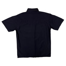 Load image into Gallery viewer, Take A Look Gothic Biker Y2K Tribal Graphic Black Polyester Short Sleeve Shirt
