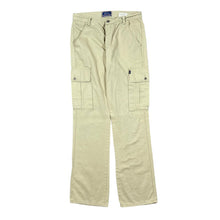 Load image into Gallery viewer, Vintage FALMER JEANSWEAR Classic Beige Straight Leg Cotton Cargo Trousers
