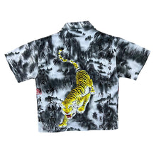 Load image into Gallery viewer, Early 00&#39;s Fuhua Gothic Y2K Tiger All-Over Print Short Sleeve Shirt
