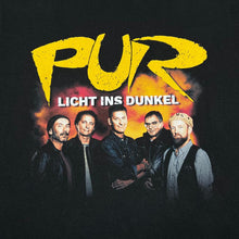 Load image into Gallery viewer, PUR &quot;Licht Ins Dunkel&quot; Graphic Spellout German Pop Rock Music Band T-Shirt
