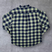 Load image into Gallery viewer, Vintage Hanbury Lumberjack Plaid Check Long Sleeve Cotton Flannel Shirt
