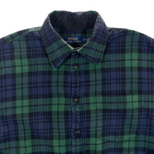 Load image into Gallery viewer, POLO RALPH LAUREN Classic Tartan Plaid Check Long Sleeve Cotton Flannel Shirt
