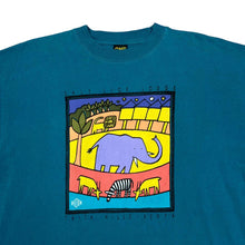 Load image into Gallery viewer, Vintage 90&#39;s One Way SALT LICK LODGE &quot;Kenya&quot; Souvenir Spellout Graphic T-Shirt
