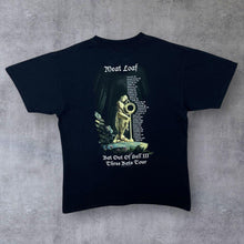 Load image into Gallery viewer, Meat Loaf (2007) "Bat Out Of Hell III Three Bats Tour" Music Graphic Black T-Shirt
