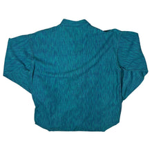 Load image into Gallery viewer, Vintage 90&#39;s Teal Navy Blue Mix Long Sleeve Flannel Shirt
