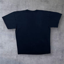 Load image into Gallery viewer, RR Skull Crossbones Guitar Gothic Graphic Black Cotton T-Shirt
