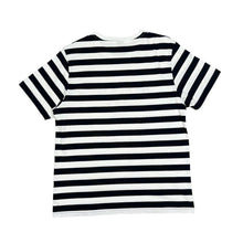 Load image into Gallery viewer, Vintage TOULON &quot;Cote D&#39;Azur&quot; Nautical Sailing Souvenir Embroidered Spellout Striped T-Shirt
