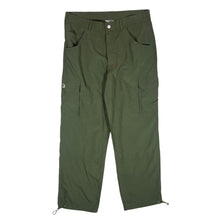 Load image into Gallery viewer, DUFFS Skateboards Classic Green Outdoor Hiking Windbreaker Utility Track Pants Trousers
