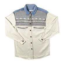 Load image into Gallery viewer, Vintage Arizona American Style Cowboy Western Patterned Long Sleeve Shirt
