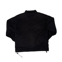 Load image into Gallery viewer, Early 00&#39;s ICE CUBE CLOTHING Classic Basic Black Full Zip Fleece Sweatshirt
