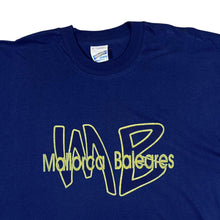 Load image into Gallery viewer, Vintage 90's Screen Stars MALLORCA BALEARES Souvenir Navy Blue Single Stitch T-Shirt
