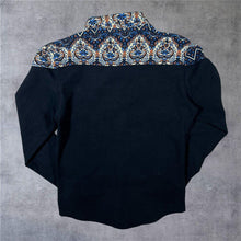 Load image into Gallery viewer, Early 00's West Street Haku Paisley Patterned Western Style Long Sleeve Shirt
