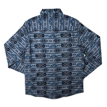 Load image into Gallery viewer, Livergy Aztec Crazy Patterned Long Sleeve Cotton Flannel Shirt
