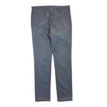 Load image into Gallery viewer, CARHARTT &quot;Sid Pant&quot; Classic Grey Slim Fit Skater Chino Trousers
