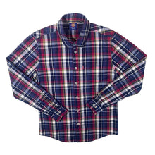Load image into Gallery viewer, Dickies Mini Tab Logo Multi Plaid Check Cotton Blend Long Sleeve Shirt
