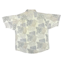 Load image into Gallery viewer, Vintage EMOS NATURAL Crazy Abstract Patterned Short Sleeve Flannel Shirt
