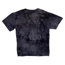 Load image into Gallery viewer, The Mountain Cat Kitten Pet Animal Graphic Black Grey Tie Dye T-Shirt
