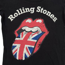 Load image into Gallery viewer, THE ROLLING STONES Classic Union Jack Tongue Logo Rock Band Graphic T-Shirt
