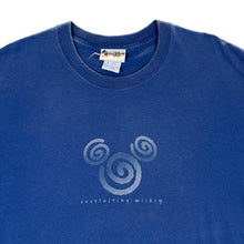 Load image into Gallery viewer, Vintage WALT DISNEY WORLD "Everlasting Mickey" Souvenir Spellout Graphic Blue T-Shirt
