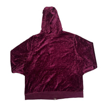 Load image into Gallery viewer, SB ACTIVE Classic Basic Essential Velvet Velour Zip Hooded Tracksuit Top
