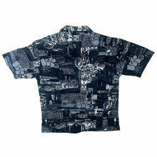 Load image into Gallery viewer, Early 00&#39;s Sportwear Hip Hop Y2K Graffiti Art Graphic Black Short Sleeve Shirt
