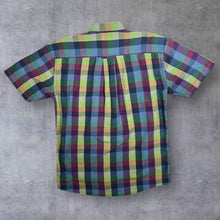 Load image into Gallery viewer, Orvis Classic Multi Colour Check Short Sleeve Cotton Shirt
