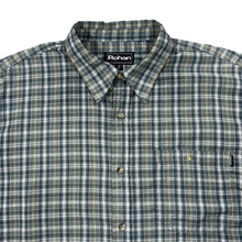 Load image into Gallery viewer, ROHAN Classic Plaid Check Short Sleeve Cotton Shirt

